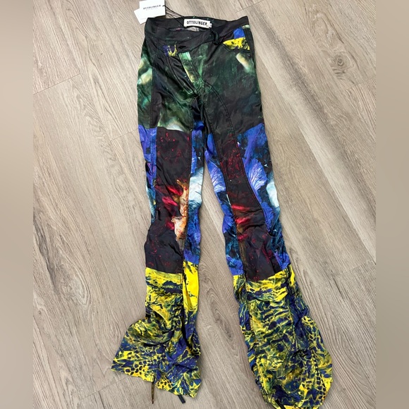 Brand New with Tags Ottolinger Lucie Stahl Print Trousers 34
